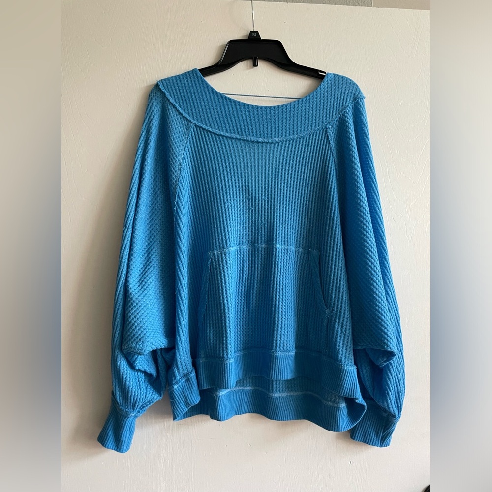 We The Free West End Waffle Knot Top